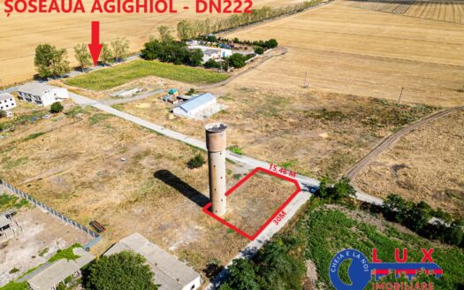 ID 7863 EXCLUSIVITATE – Teren intravilan la 6 minute de Tulcea