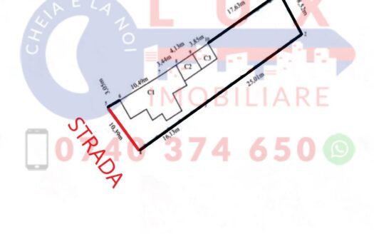 ID 6386 Casă cu teren – Strada Mahmudiei