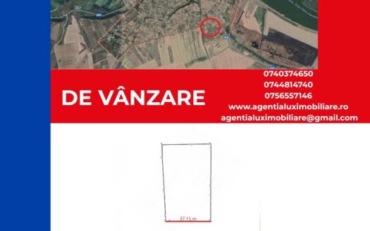 ID 7741 Teren intravilan în Comuna Nufăru