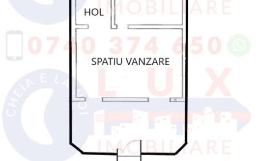 ID 8141 Spatiu comercial de inchiriat!