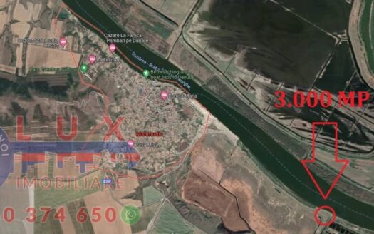 ID 7566 Teren în Delta Dunării – DESCHIDERE LA DUNĂRE