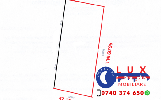 ID 7942 DE VÂNZARE – TEREN INTRAVILAN, Comuna FRECATEI
