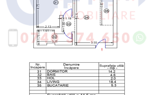ID 20068 APARTAMENT 2 CAMERE BLOC NOU-PREDARE LA ALB SAU LA CHEIE